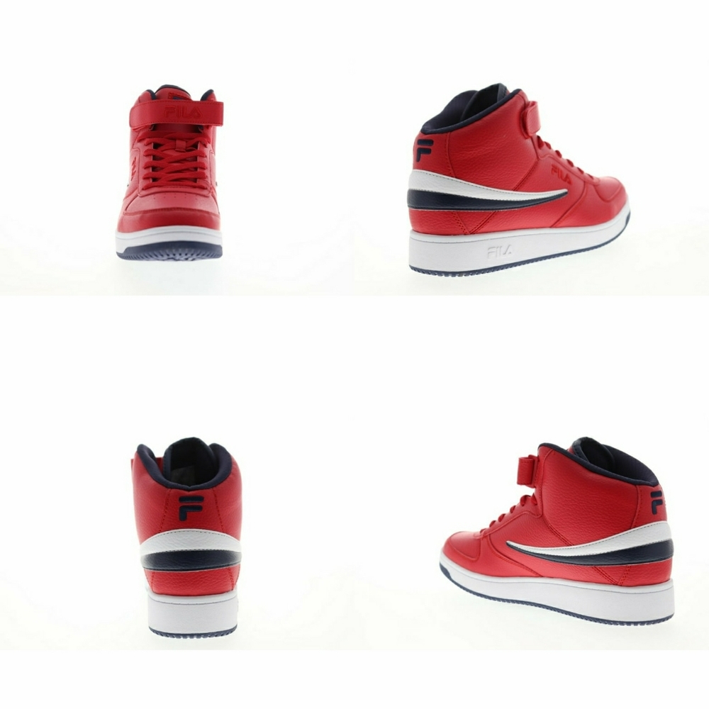 [NEW] Fila A-High Red White & Blue Sneakers Size 11.5